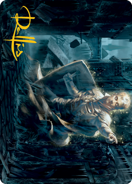 Dennick, Pious Apparition Art Card (Gold-Stamped Signature) [Innistrad: Midnight Hunt Art Series] - Destination Retro