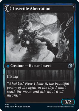 Delver of Secrets // Insectile Aberration [Innistrad: Double Feature] - Destination Retro