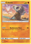 Cubone (57/131) [Sun & Moon: Forbidden Light] - Destination Retro