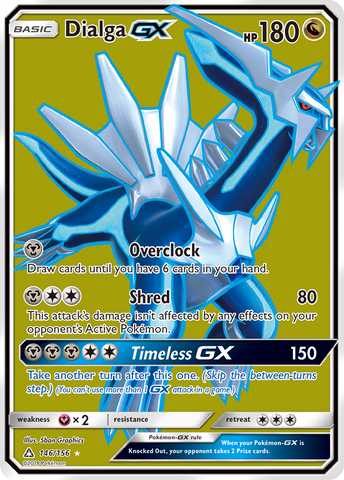 Dialga GX (146/156) [Sun & Moon: Ultra Prism] - Destination Retro