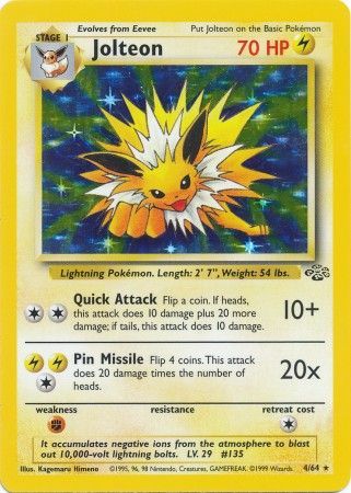 Jolteon (4/64) [Jungle Unlimited] - Destination Retro