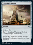 Unstable Obelisk [Innistrad: Crimson Vow Commander] - Destination Retro