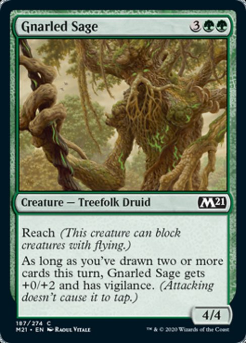 Gnarled Sage [Core Set 2021] - Destination Retro
