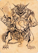 Thrakkus the Butcher Art Card [Commander Legends: Battle for Baldur's Gate Art Series] - Destination Retro