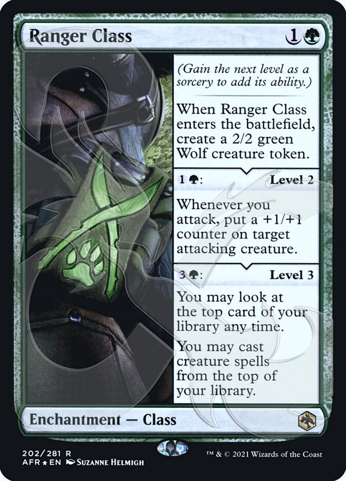 Ranger Class (Ampersand Promo) [Dungeons & Dragons: Adventures in the Forgotten Realms Promos] - Destination Retro