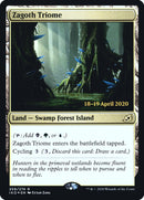 Zagoth Triome  [Ikoria: Lair of Behemoths Prerelease Promos] - Destination Retro