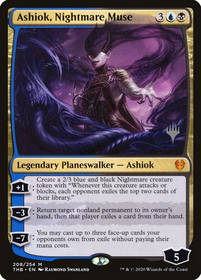 Ashiok, Nightmare Muse (Promo Pack) [Theros Beyond Death Promos] - Destination Retro