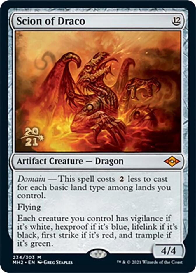 Scion of Draco [Modern Horizons 2 Prerelease Promos] - Destination Retro