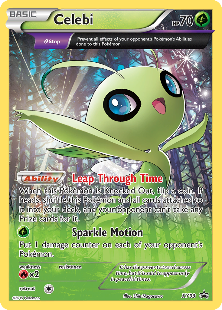 Celebi (XY93) [XY: Black Star Promos] - Destination Retro