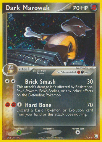 Dark Marowak (EX Team Rocket Returns) (7/109) [Theme Deck Exclusives] - Destination Retro