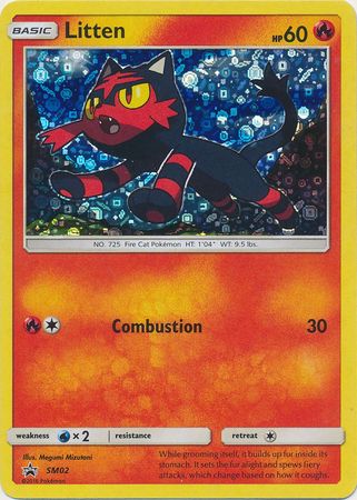 Litten (SM02) (General Mills Promo) [Sun & Moon: Black Star Promos] - Destination Retro