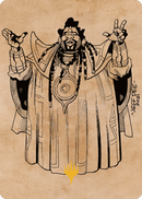 Alaundo the Seer Art Card (Gold-Stamped Signature) [Commander Legends: Battle for Baldur's Gate Art Series] - Destination Retro