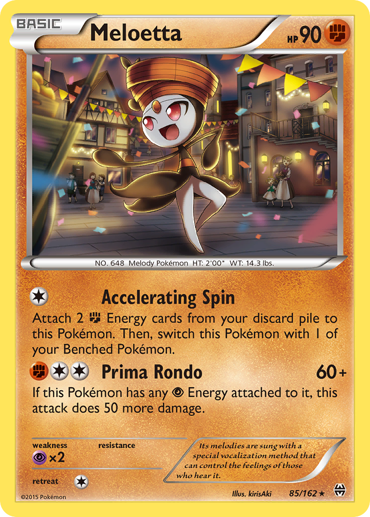 Meloetta (85/162) [XY: BREAKthrough] - Destination Retro