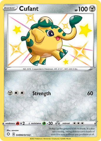 Cufant (SV090/SV122) [Sword & Shield: Shining Fates] - Destination Retro