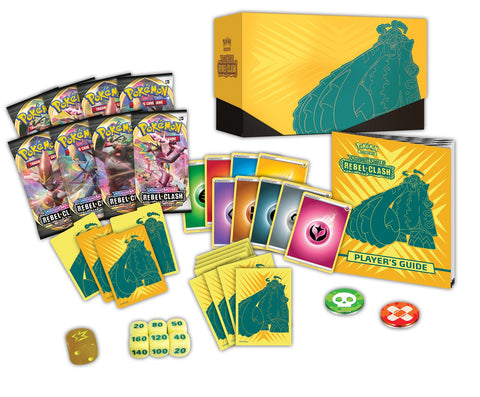 Pokemon Sword and Shield Rebel Clash Elite Trainer Box - Destination Retro