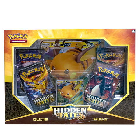 Pokemon Hidden Fates Raichu-GX Collection - Destination Retro