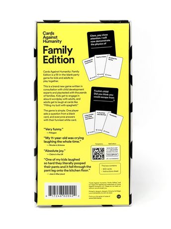 Cards Against Humanity Family Edition - Destination Retro