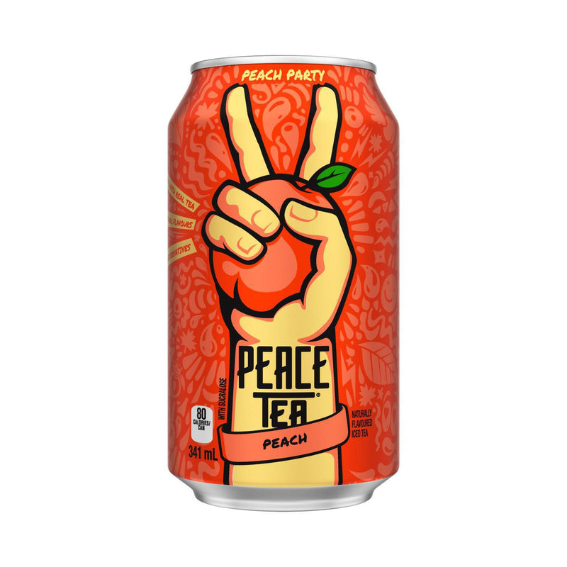 Peace Tea Peach Flavoured Iced Tea - Destination Retro
