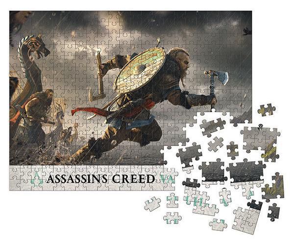 PUZZLES - Assassin's Creed Valhalla - Fortress Assault Puzzle - 1000 PIECES - Destination Retro