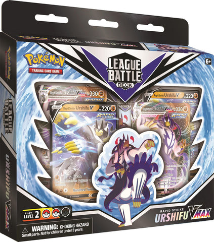 Pokémon TCG: Rapid Strike Urshifu VMAX League Battle Deck - Destination Retro