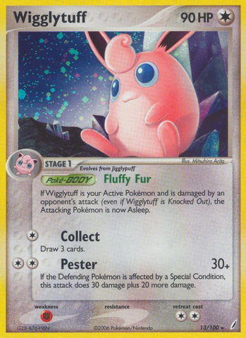 Wigglytuff (13/100) [EX: Crystal Guardians] - Destination Retro