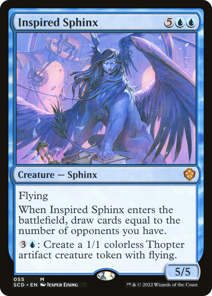 Inspired Sphinx [Starter Commander Decks] - Destination Retro