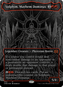 Solphim, Mayhem Dominus (Oil Slick Raised Foil) [Phyrexia: All Will Be One] - Destination Retro