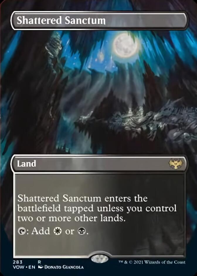 Shattered Sanctum (Borderless) [Innistrad: Crimson Vow] - Destination Retro