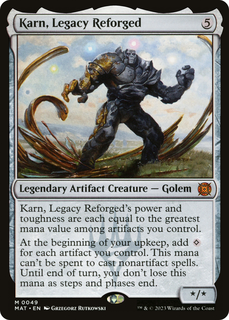 Karn, Legacy Reforged [March of the Machine: The Aftermath] - Destination Retro