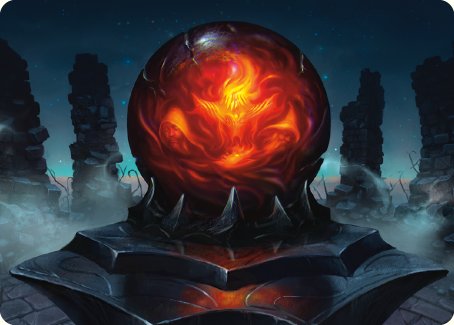 Commander's Sphere Art Card [The Lord of the Rings: Tales of Middle-earth Art Series] - Destination Retro