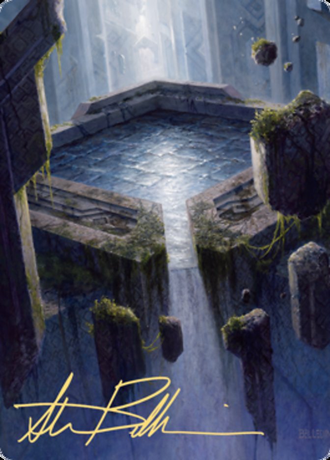 Morphic Pool Art Card (Gold-Stamped Signature) [Zendikar Rising Art Series] - Destination Retro