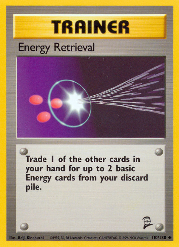 Energy Retrieval (110/130) [Base Set 2] - Destination Retro