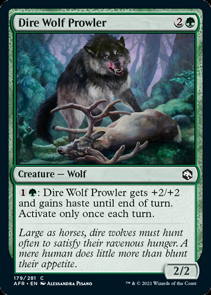 Dire Wolf Prowler [Dungeons & Dragons: Adventures in the Forgotten Realms] - Destination Retro