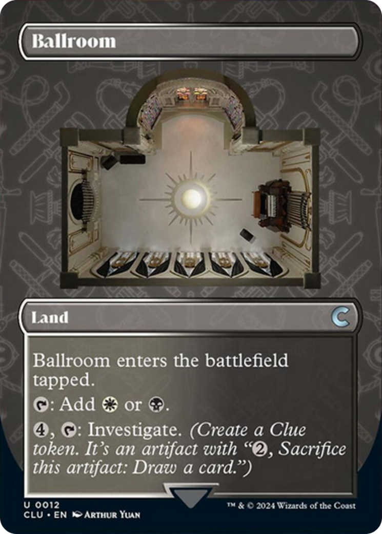 Ballroom (Borderless) [Ravnica: Clue Edition] - Destination Retro
