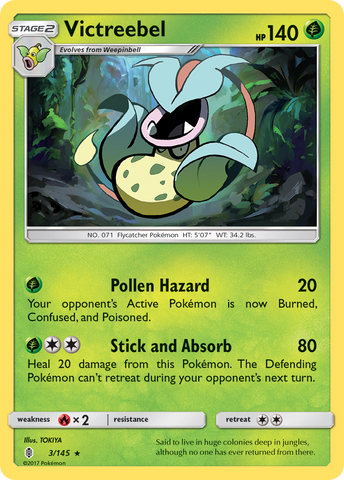 Victreebel (3/145) [Sun & Moon: Guardians Rising] - Destination Retro