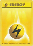 Lightning Energy (100/102) [Base Set Unlimited] - Destination Retro
