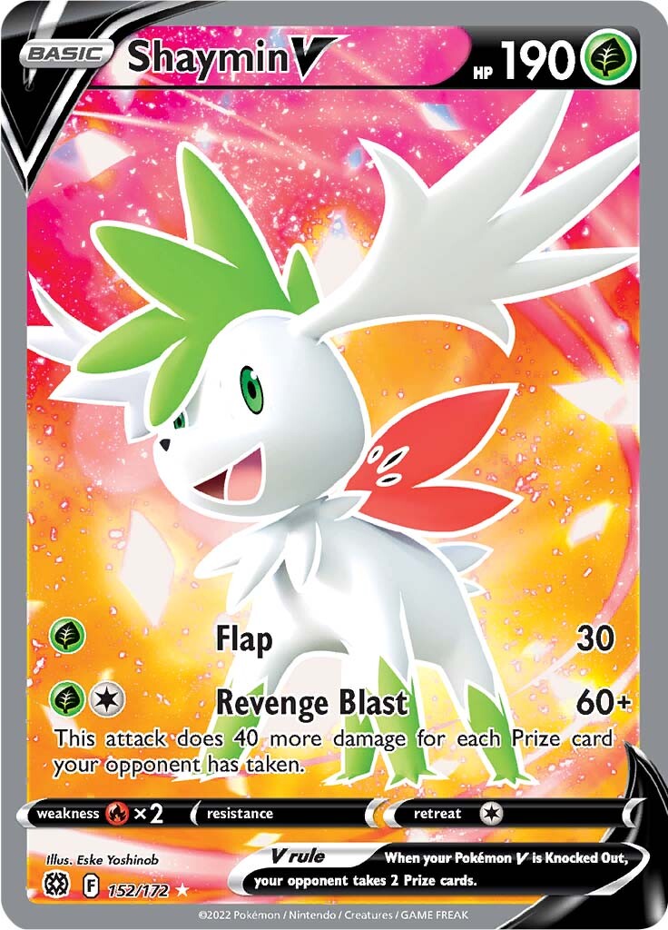 Shaymin V (152/172) [Sword & Shield: Brilliant Stars] - Destination Retro