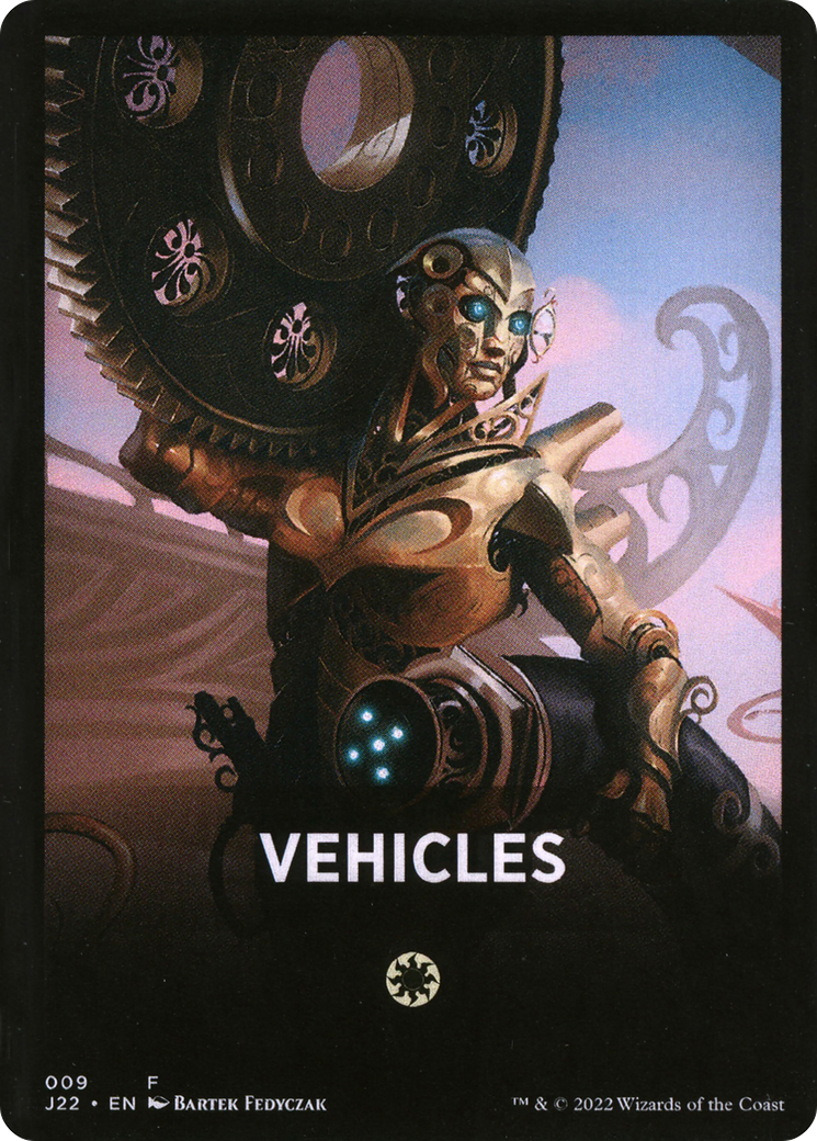 Vehicles Theme Card [Jumpstart 2022 Front Cards] - Destination Retro