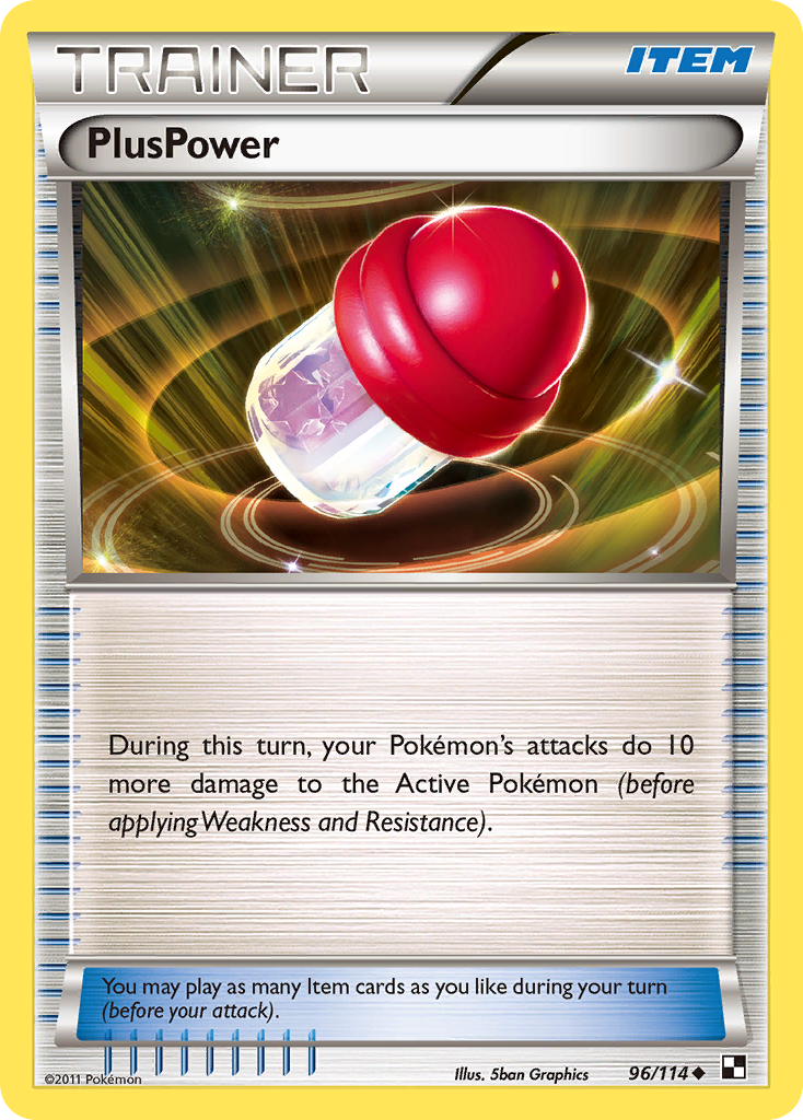 PlusPower (96/114) [Black & White: Base Set] - Destination Retro