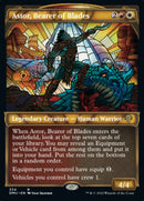 Astor, Bearer of Blades (Showcase Textured) [Dominaria United] - Destination Retro