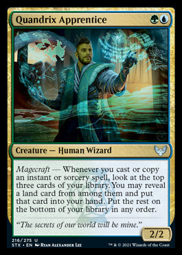 Quandrix Apprentice [Strixhaven: School of Mages] - Destination Retro