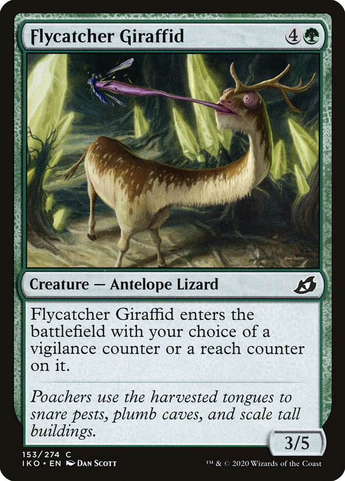 Flycatcher Giraffid [Ikoria: Lair of Behemoths] - Destination Retro