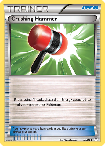 Crushing Hammer (60/83) [XY: Generations] - Destination Retro