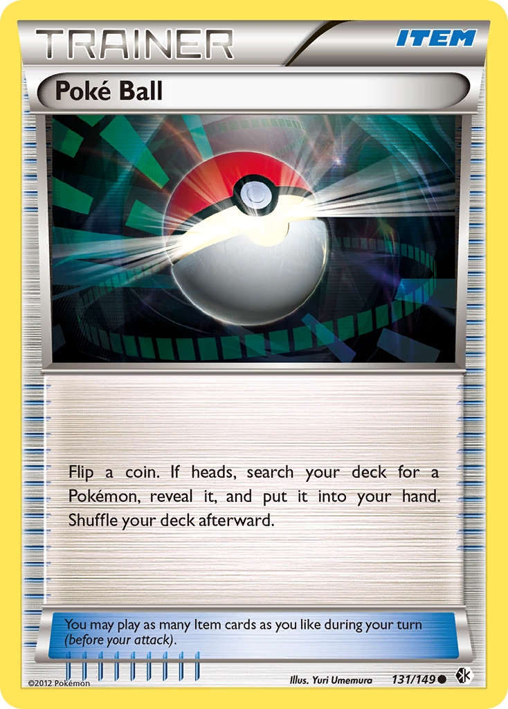 Poke Ball (131/149) [Black & White: Boundaries Crossed] - Destination Retro