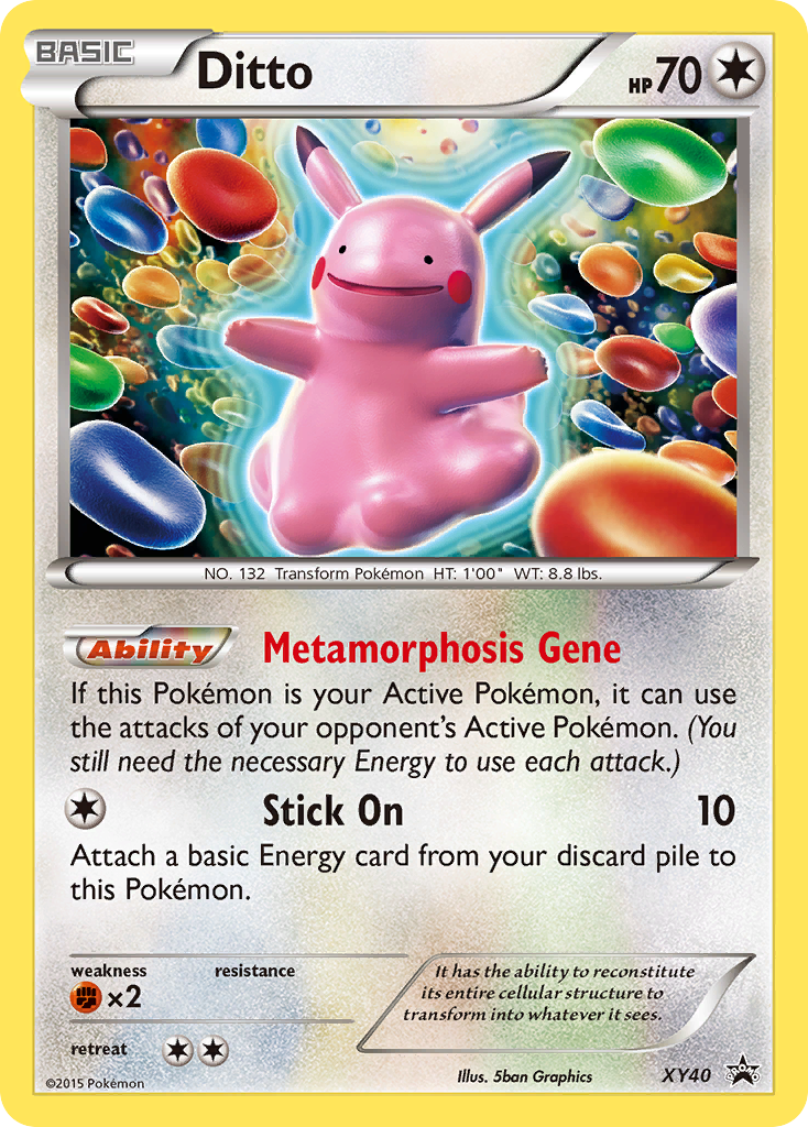 Ditto (XY40) [XY: Black Star Promos] - Destination Retro