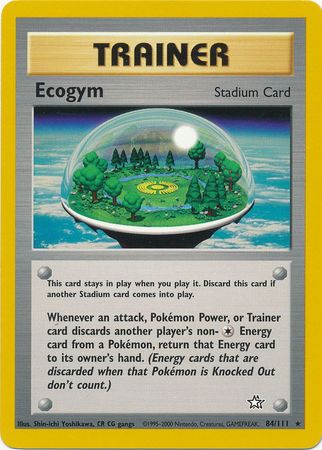 Ecogym (84/111) [Neo Genesis Unlimited] - Destination Retro
