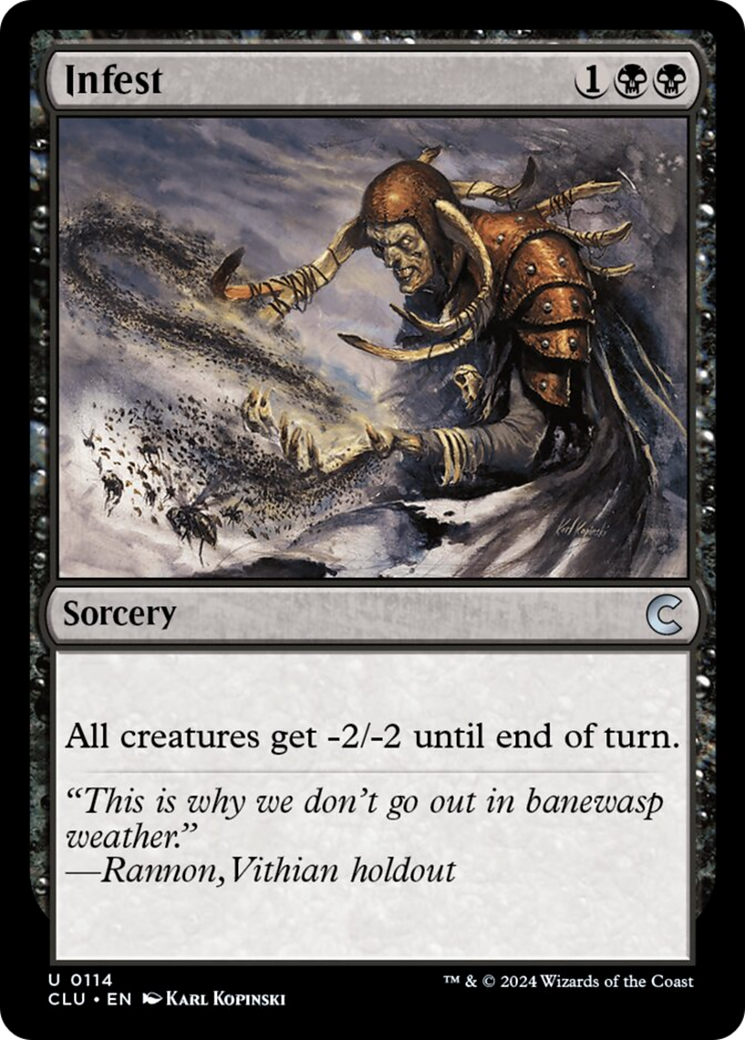 Infest [Ravnica: Clue Edition] - Destination Retro