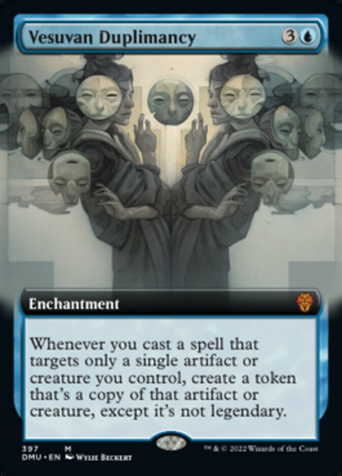 Vesuvan Duplimancy (Extended Art) [Dominaria United] - Destination Retro