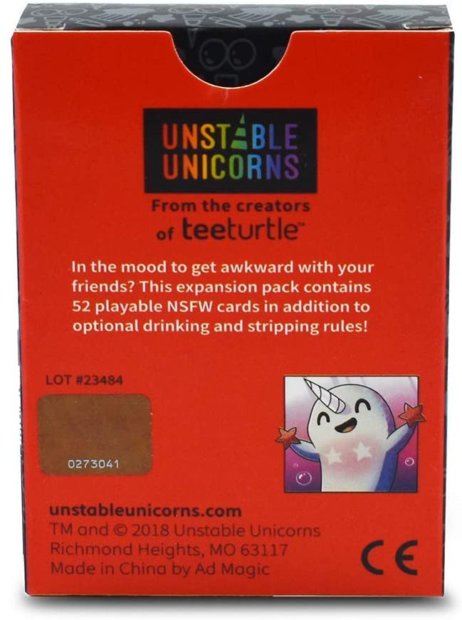 Unstable Unicorns NSFW Expansion Pack - Destination Retro