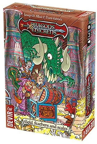 Dragons & Chickens Strategy Card Game - Destination Retro